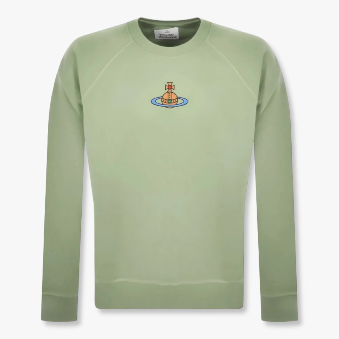 Vivienne Westwood Embroidered Orb Sweatshirt - Sage