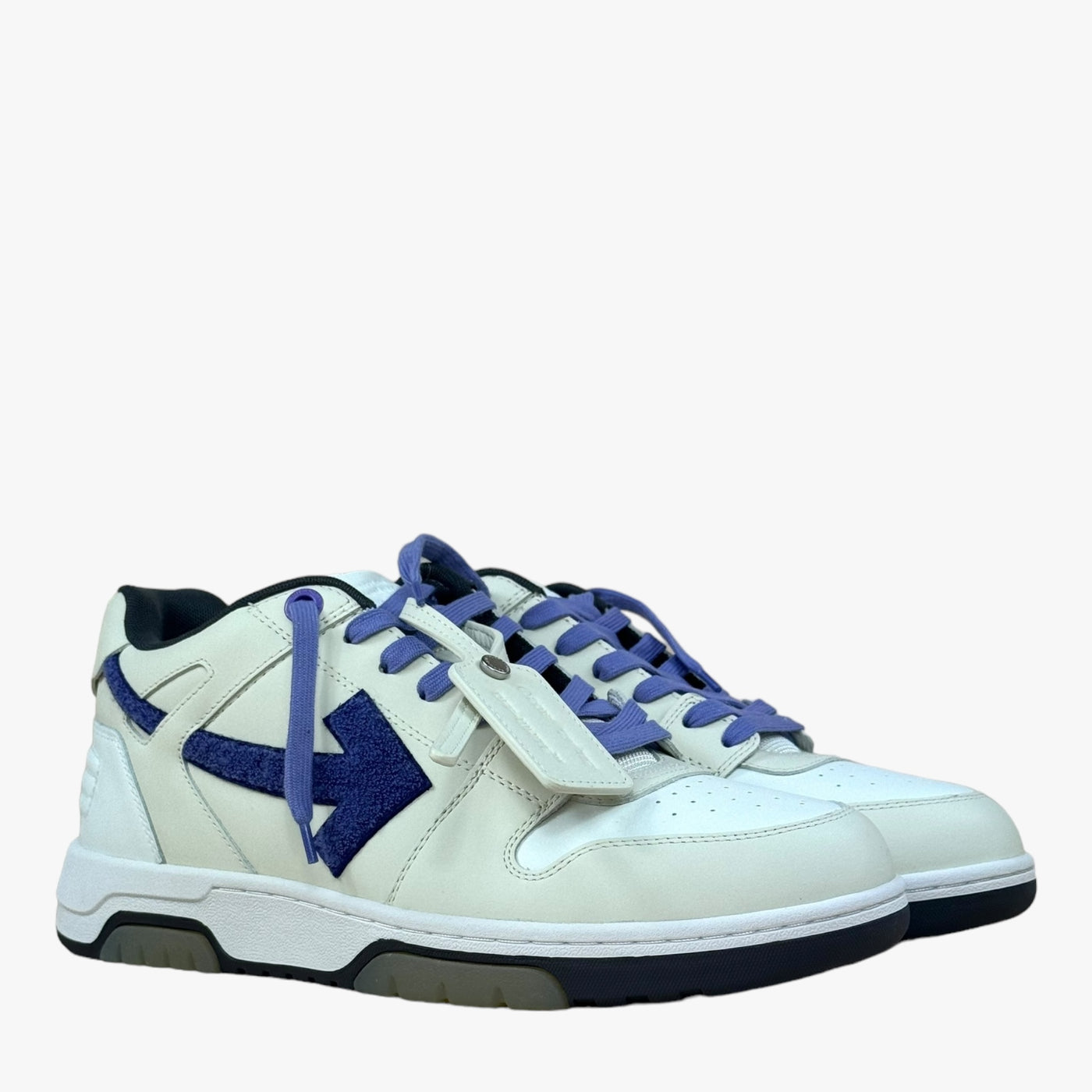 Off-White Out of Office College Low Sneakers White - Purple