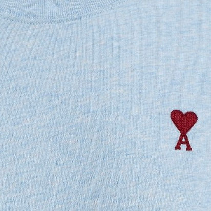 Ami de Coeur short-sleeve T-shirt - Blue Chine