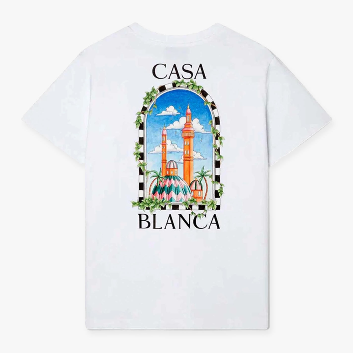 Casablanca Vue De Damas T-shirt - White