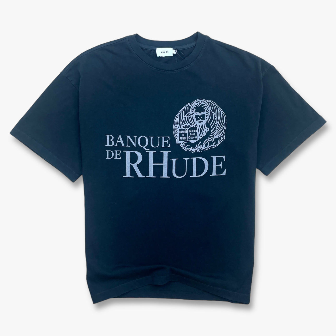 Rhude Banque De Rhude T-shirt Vintage Wash