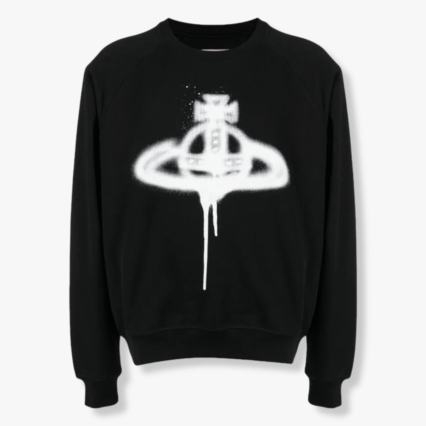 Vivienne Westwood Orb Spray Logo Sweatshirt - Black