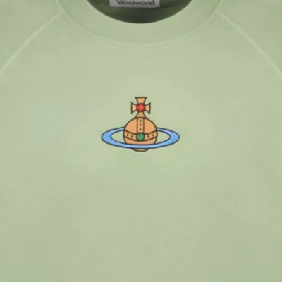 Vivienne Westwood Embroidered Orb Sweatshirt - Sage