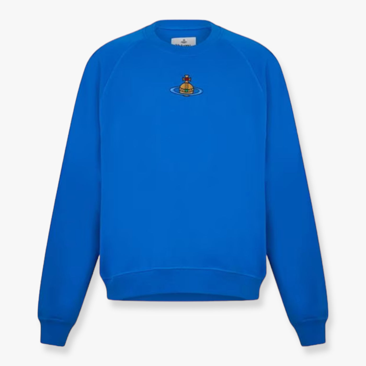 Vivienne Westwood Embroidered Saturn Orb Sweatshirt - Cobalt