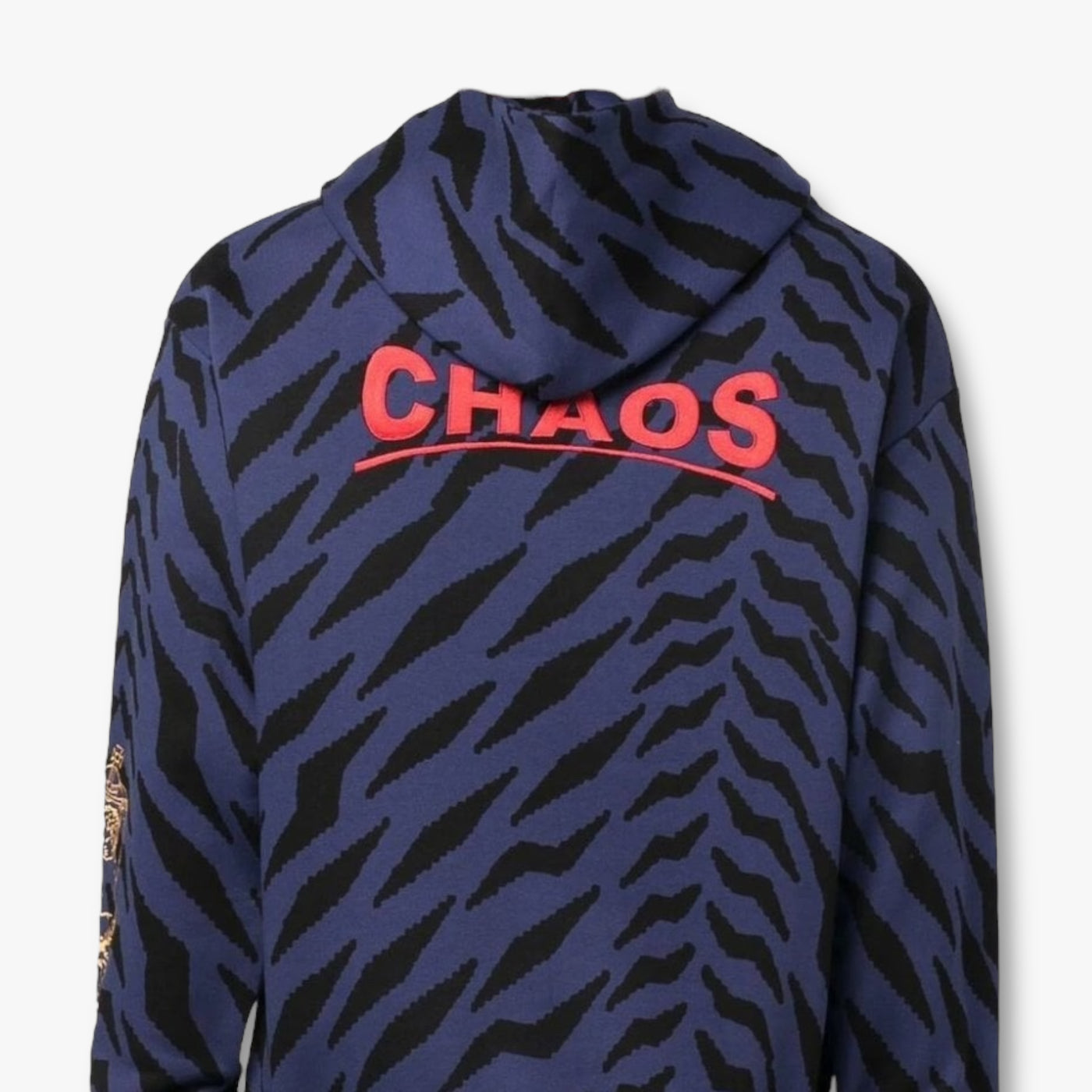 Vivienne Westwood Chaos Abstract Print Hoodie - Blue