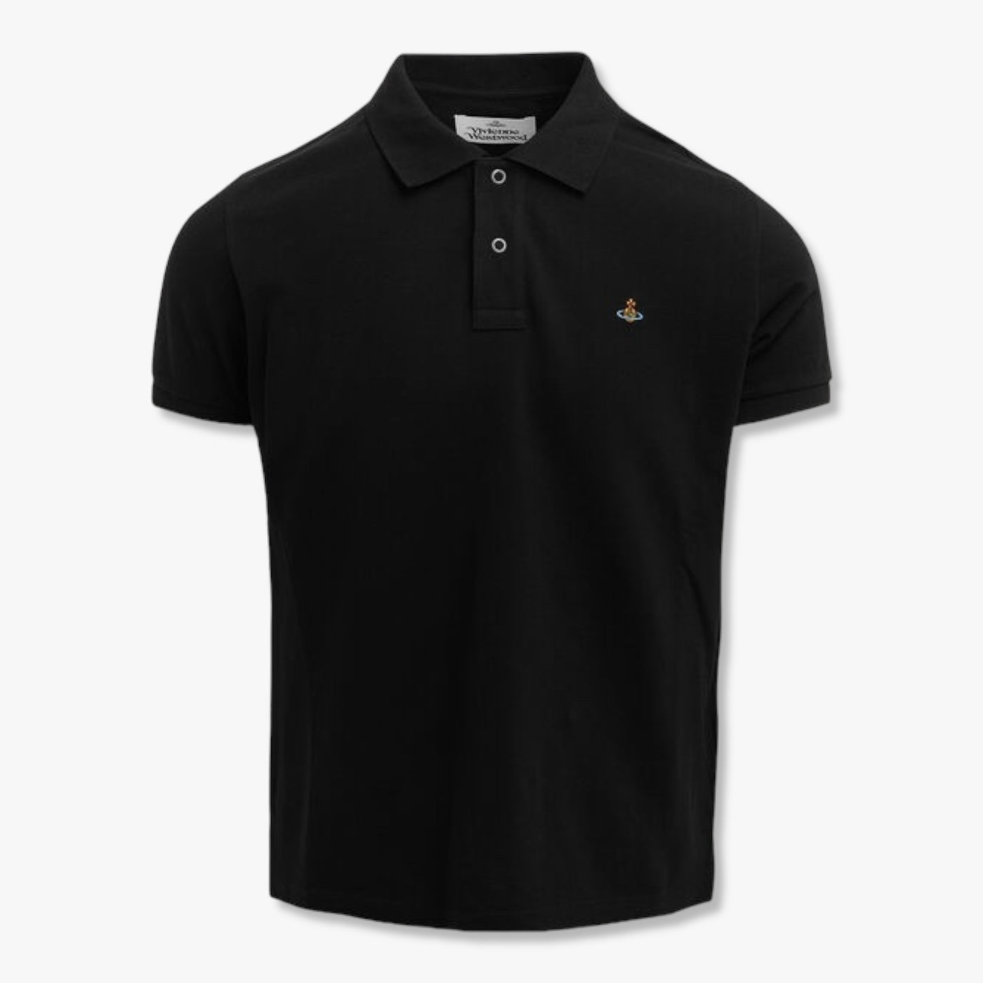 Vivienne Westwood Classic Short Sleeve Polo - Black