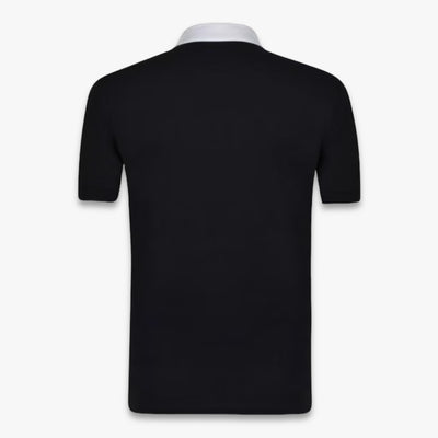 Vivienne Westwood Contrasting Collar Polo - Black