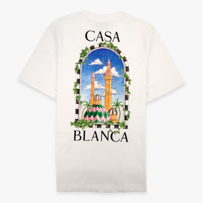 Casablanca Vue De Damas T-shirt - White