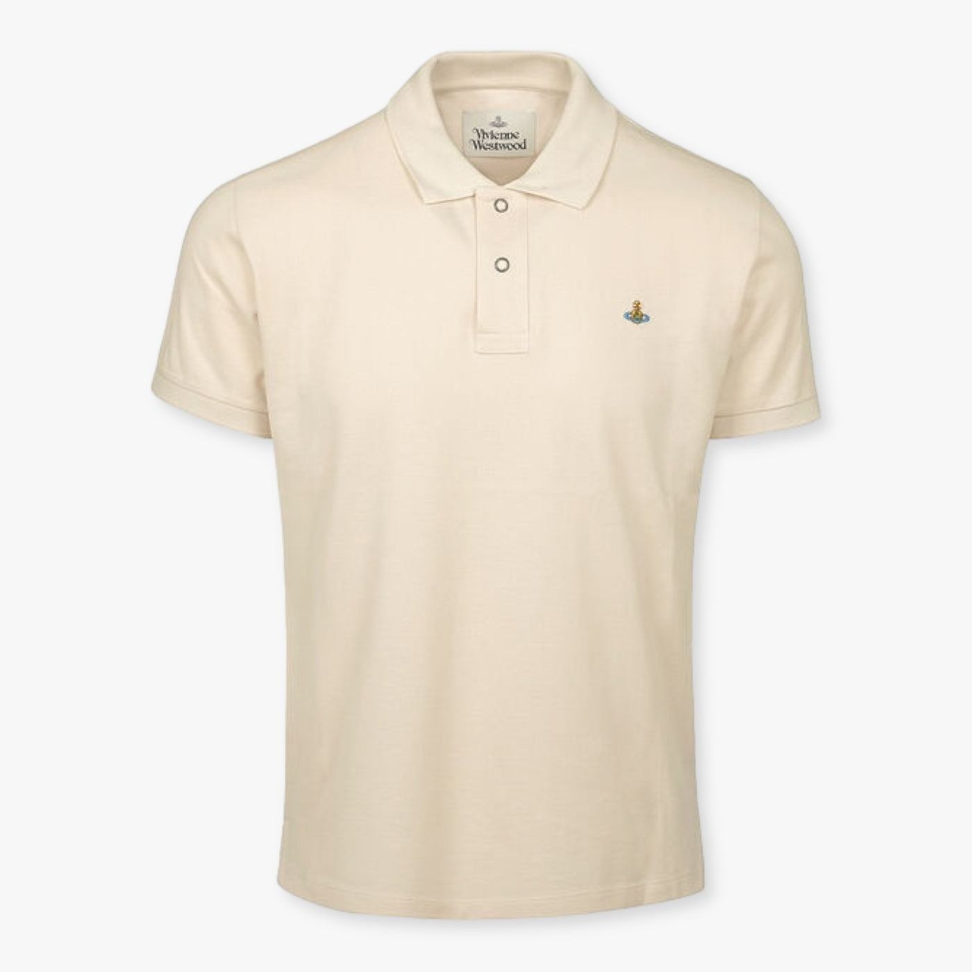 Vivienne Westwood Classic Short Sleeve Polo - Taupe