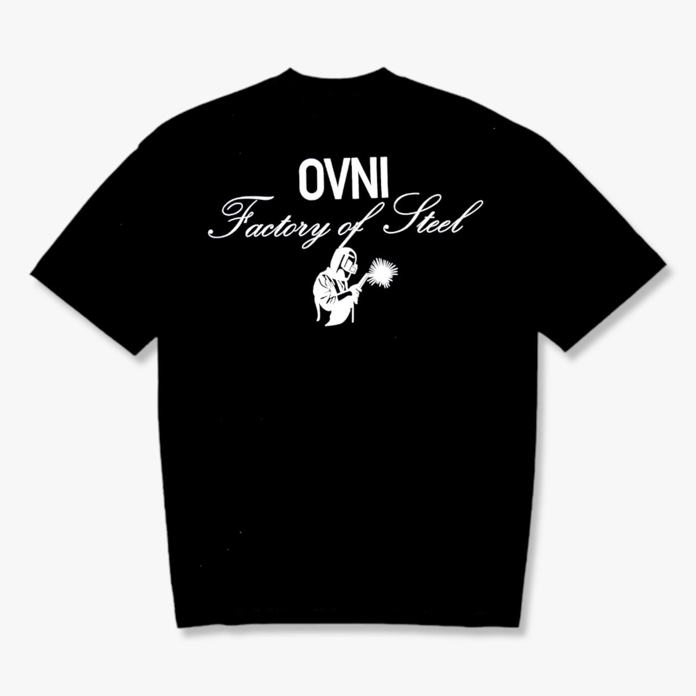 Ovni Factory of Steel Welder Oversized T-shirt - Black