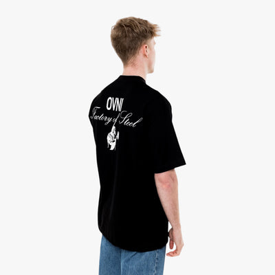 Ovni Factory of Steel Welder Oversized T-shirt - Black