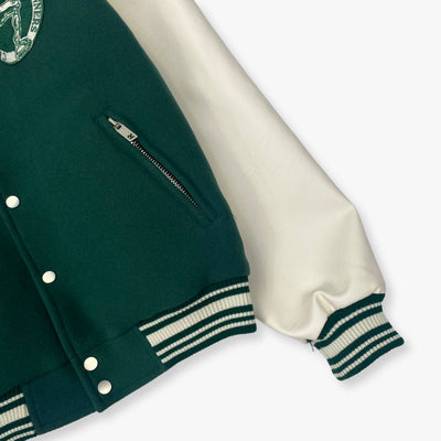 Represent Owners Club Varsity Jacket - Green