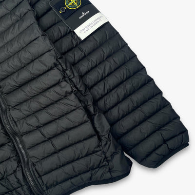 Stone Island Lightweight Hooded Down Jacket - Black