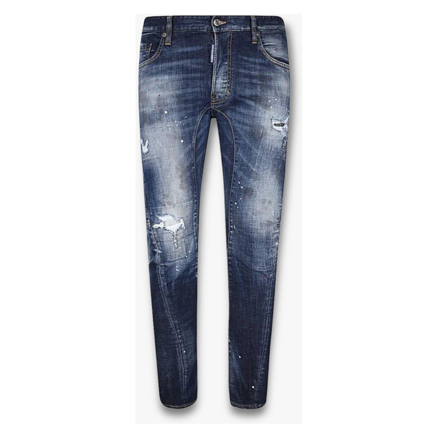 Dsquared2 Tidy Biker Jeans - Blue