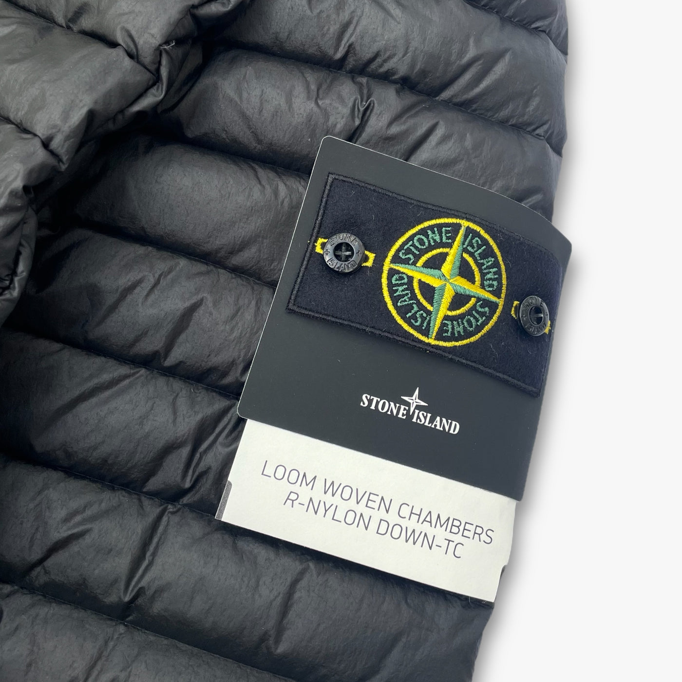 Stone Island Lightweight Hooded Down Jacket - Black