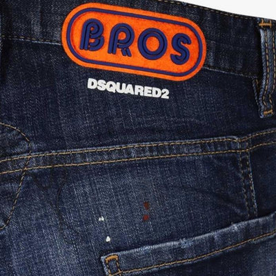 Dsquared2 Tidy Biker Jeans - Blue