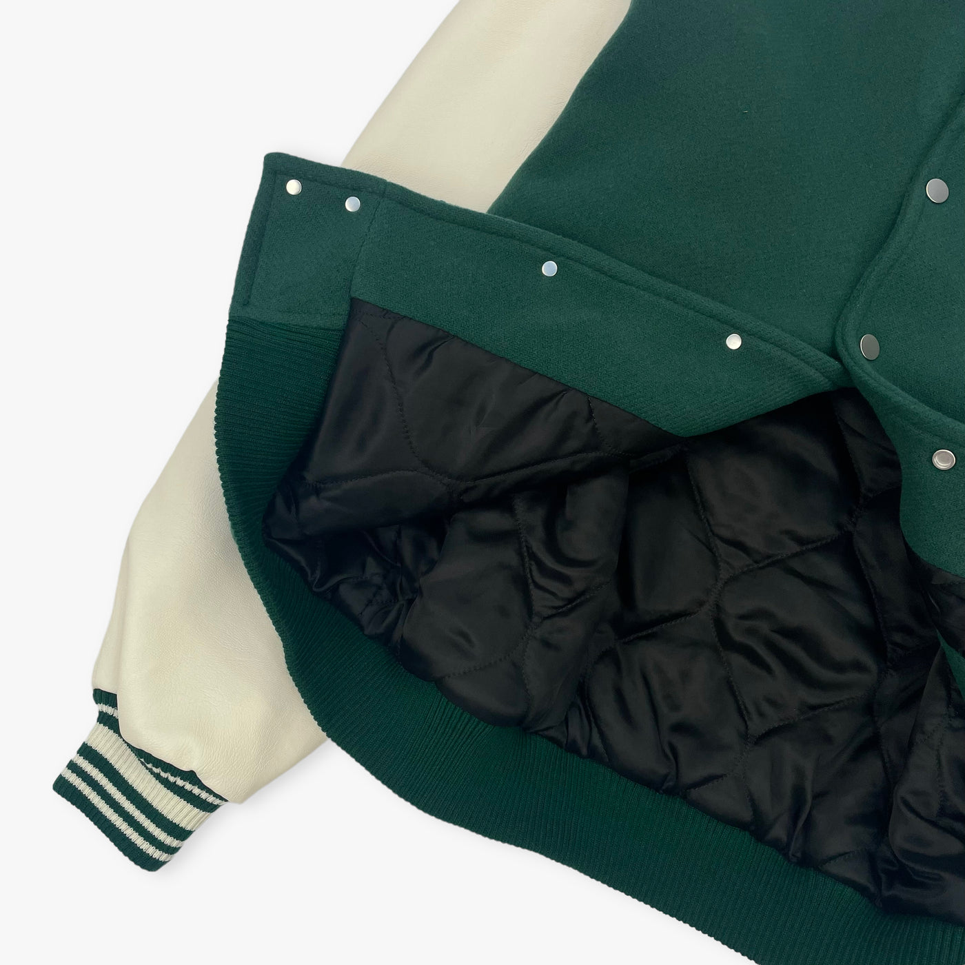 Represent Owners Club Varsity Jacket - Green