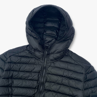 Stone Island Lightweight Hooded Down Jacket - Black