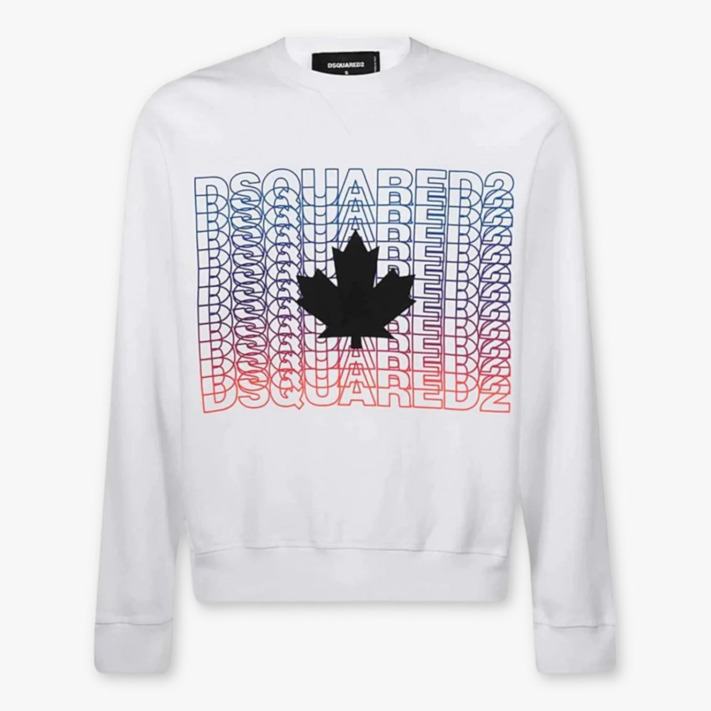 Dsquared2 Maple Leaf Sweatshirt - White