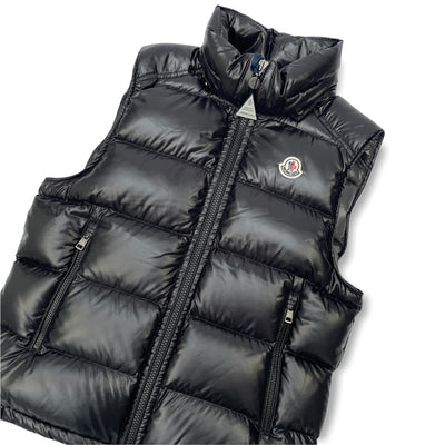 Moncler Bormes Hooded Down Gilet - Black