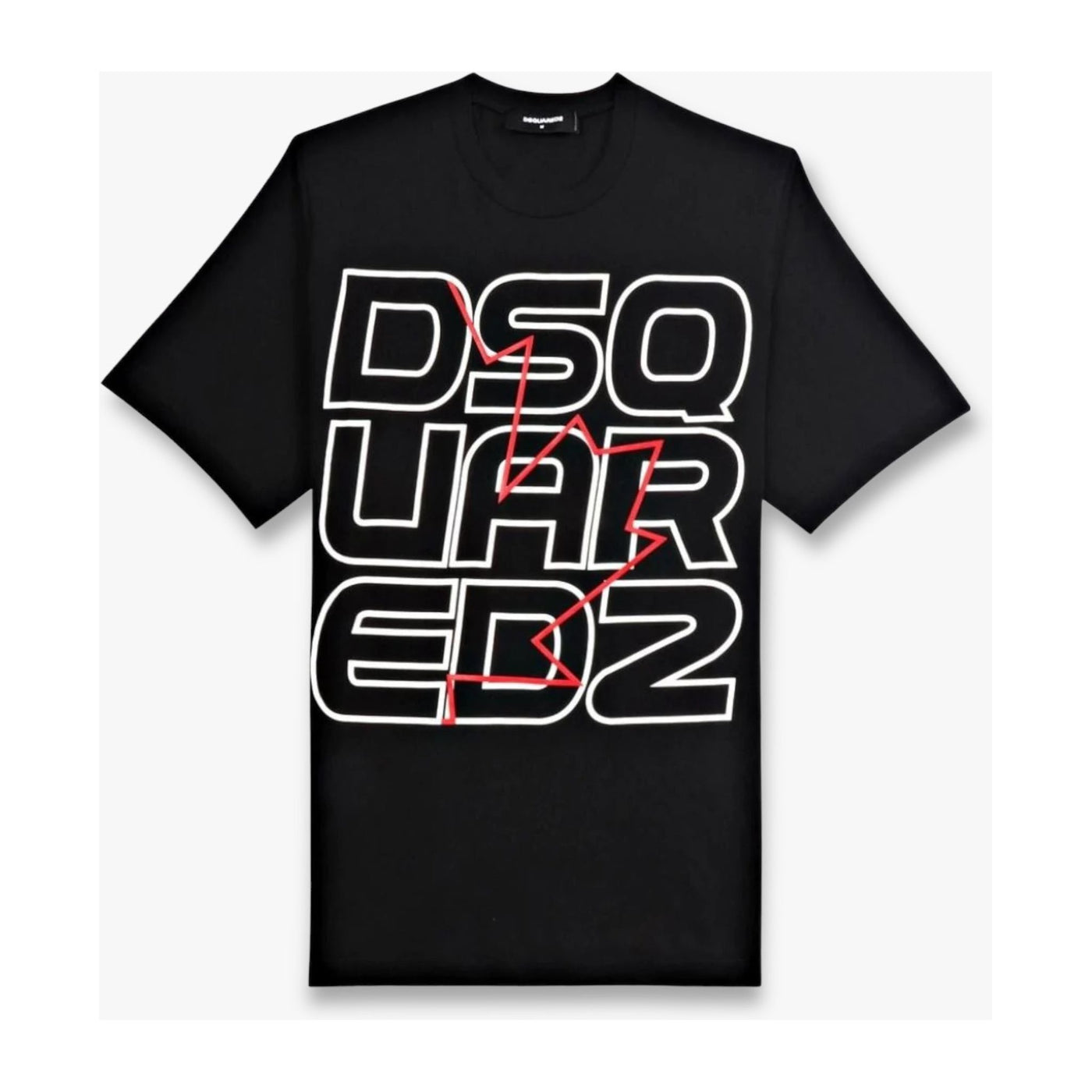 Dsquared2 Logo Print T-shirt - Black