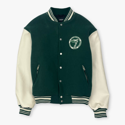 Represent Owners Club Varsity Jacket - Green