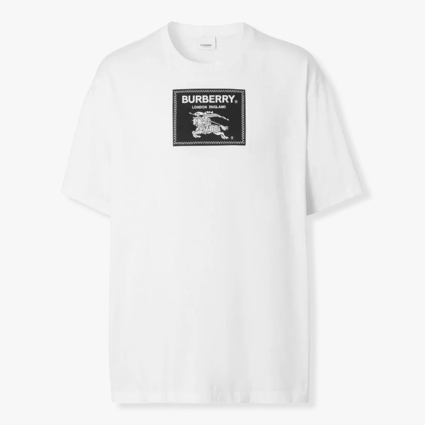 Burberry RoundWood Label T-shirt - White (Read Description)