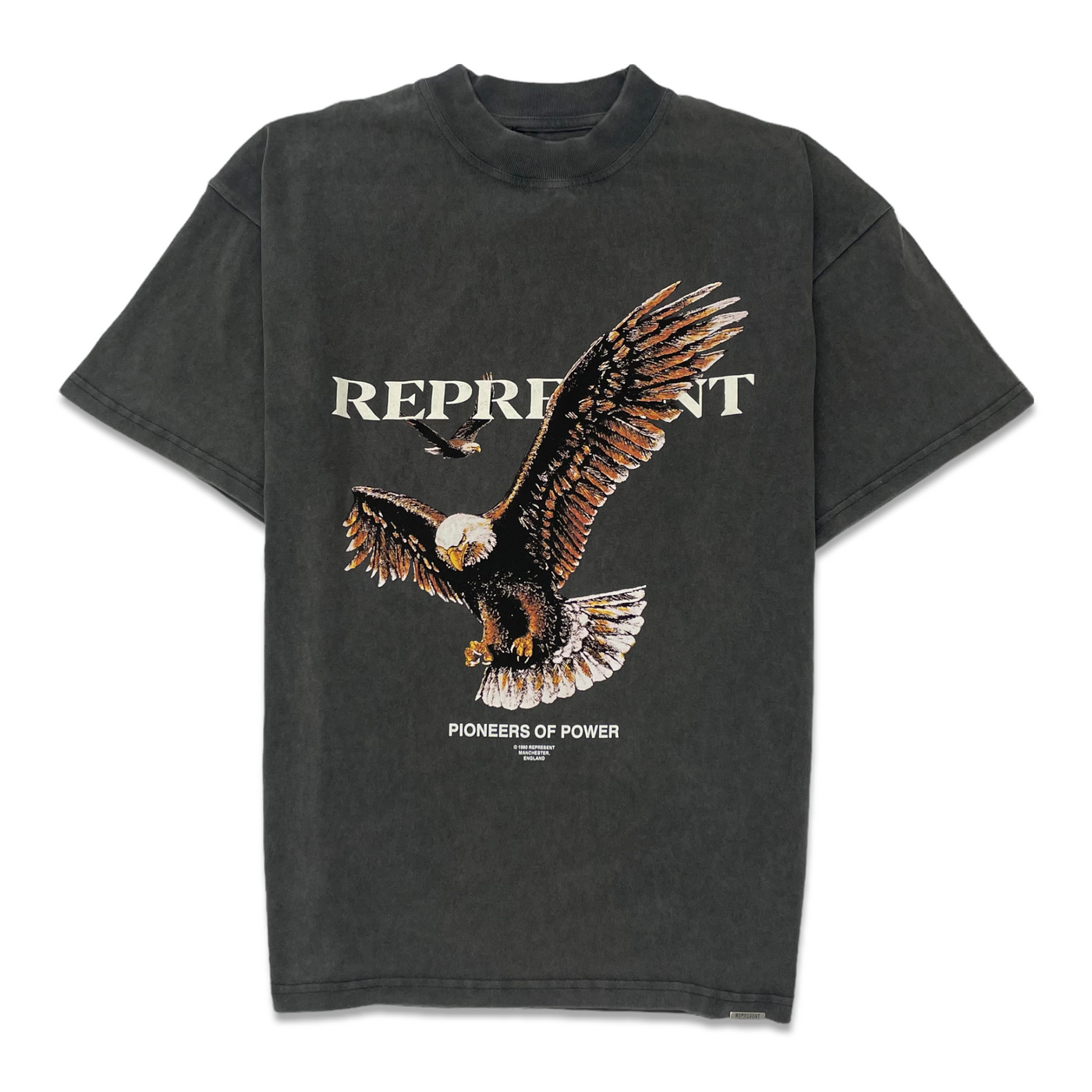 Represent Pioneers of Power Eagle T-shirt - Grey